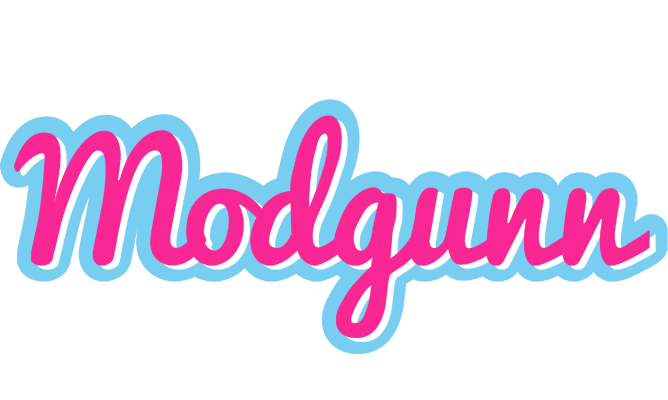 Modgunn popstar logo