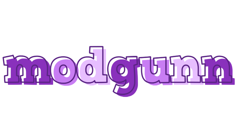Modgunn sensual logo