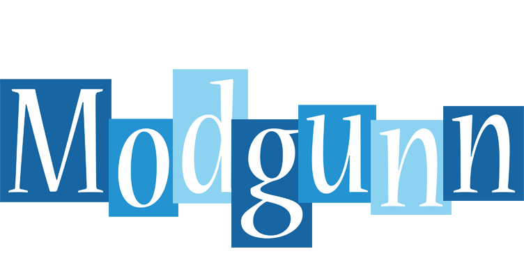 Modgunn winter logo