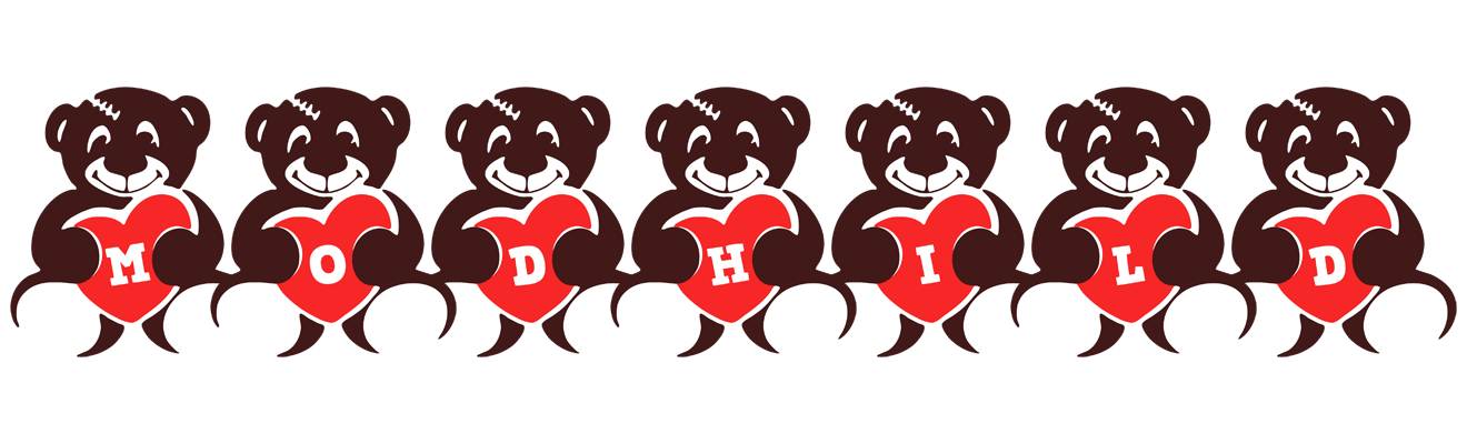 Modhild bear logo