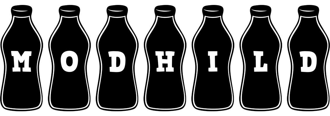 Modhild bottle logo