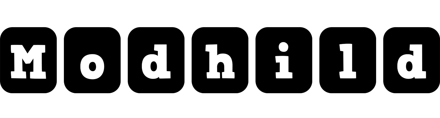 Modhild box logo