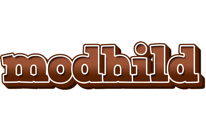 Modhild brownie logo