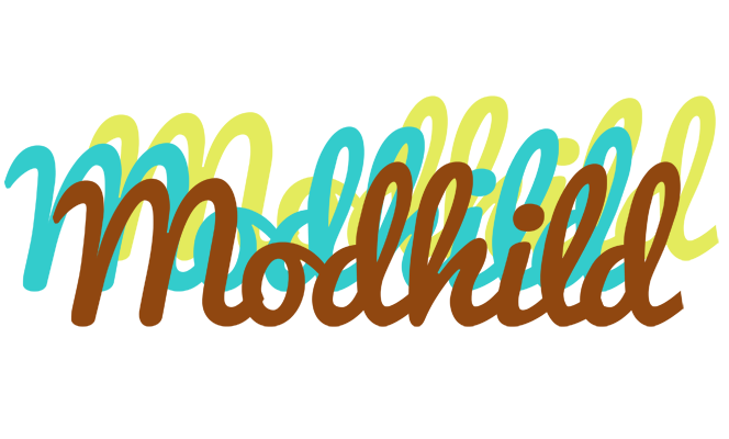 Modhild cupcake logo