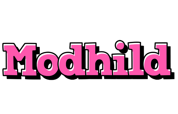 Modhild girlish logo