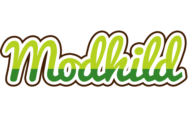 Modhild golfing logo