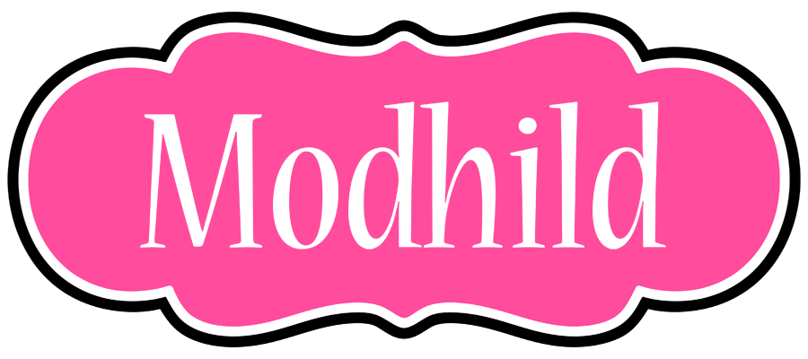 Modhild invitation logo
