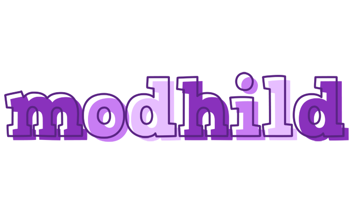 Modhild sensual logo