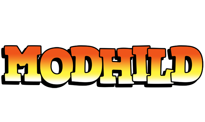 Modhild sunset logo
