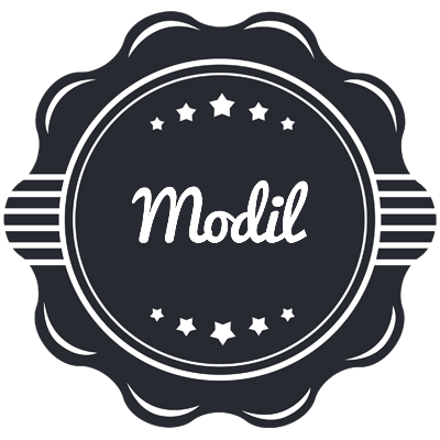 Modil badge logo