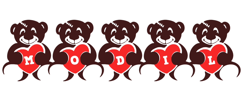 Modil bear logo