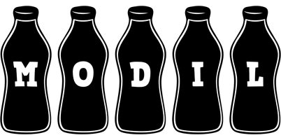 Modil bottle logo