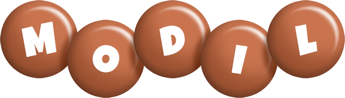 Modil candy-brown logo