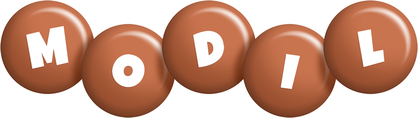 Modil candy-brown logo