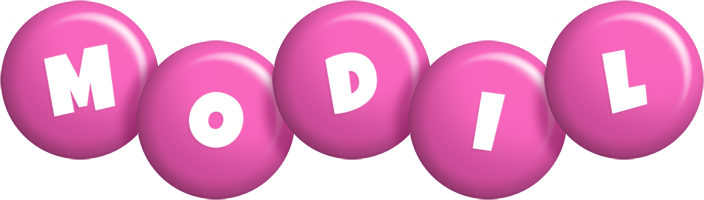 Modil candy-pink logo