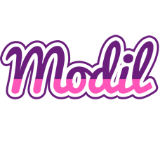 Modil cheerful logo