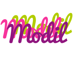 Modil flowers logo