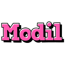 Modil girlish logo