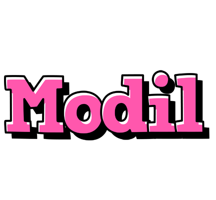 Modil girlish logo