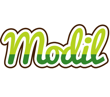 Modil golfing logo