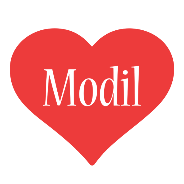 Modil love logo