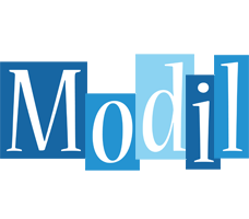 Modil winter logo