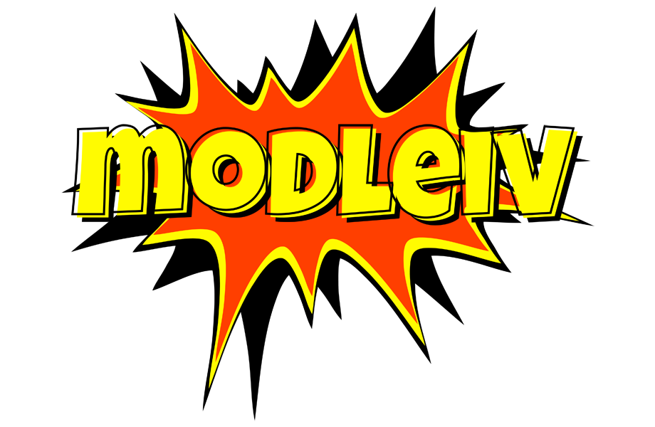 Modleiv bazinga logo