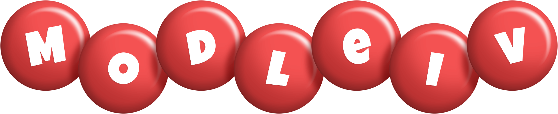 Modleiv candy-red logo