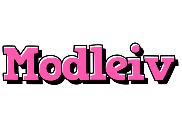 Modleiv girlish logo