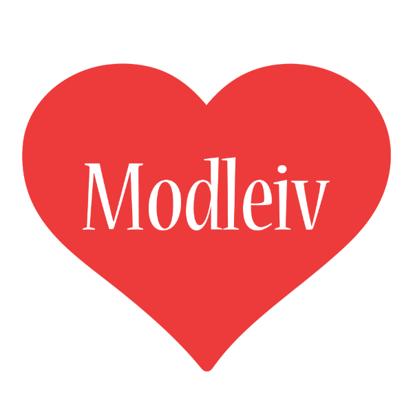 Modleiv love logo