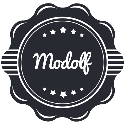 Modolf badge logo