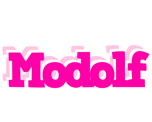 Modolf dancing logo