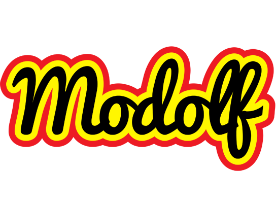 Modolf flaming logo