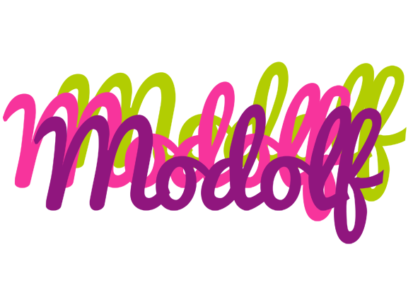 Modolf flowers logo
