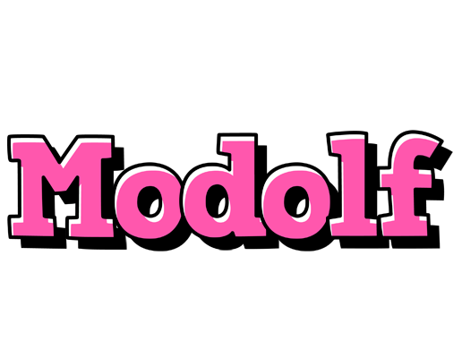 Modolf girlish logo