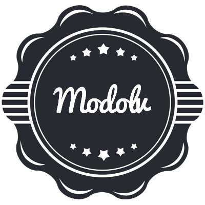 Modolv badge logo