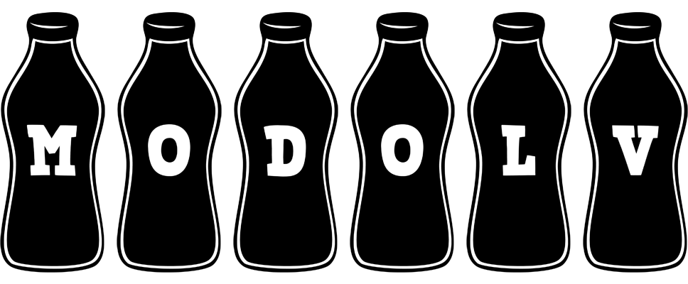 Modolv bottle logo