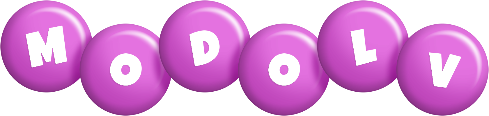 Modolv candy-purple logo