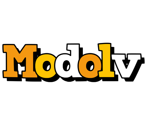 Modolv cartoon logo