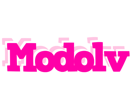 Modolv dancing logo