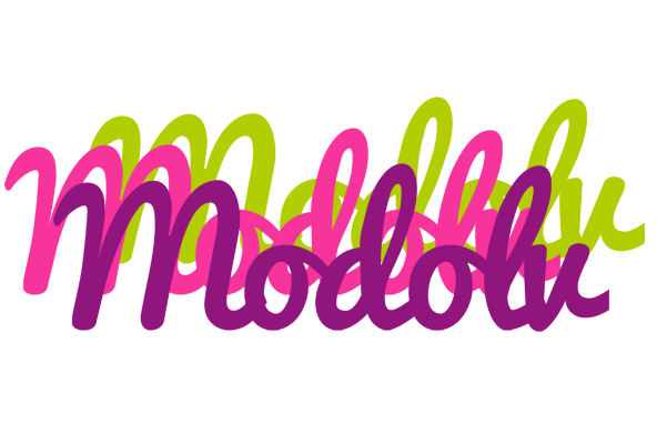 Modolv flowers logo