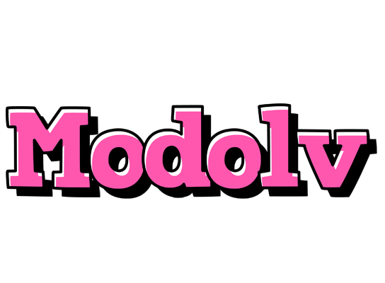 Modolv girlish logo