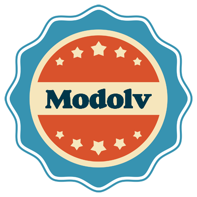 Modolv labels logo