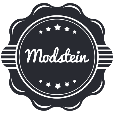 Modstein badge logo