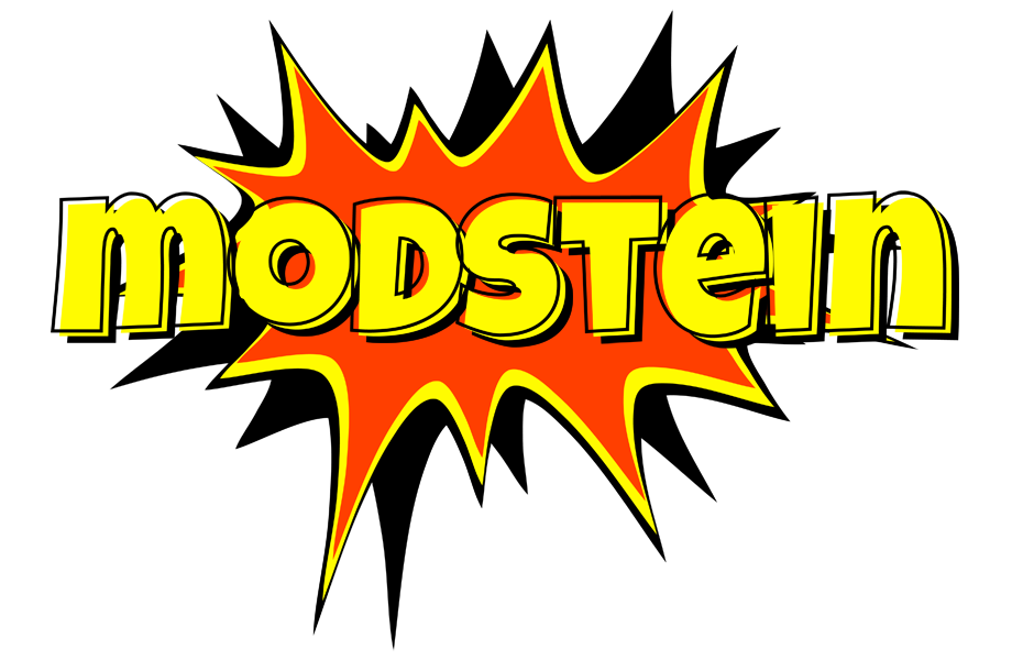 Modstein bazinga logo