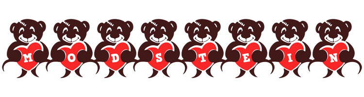 Modstein bear logo