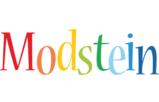 Modstein birthday logo