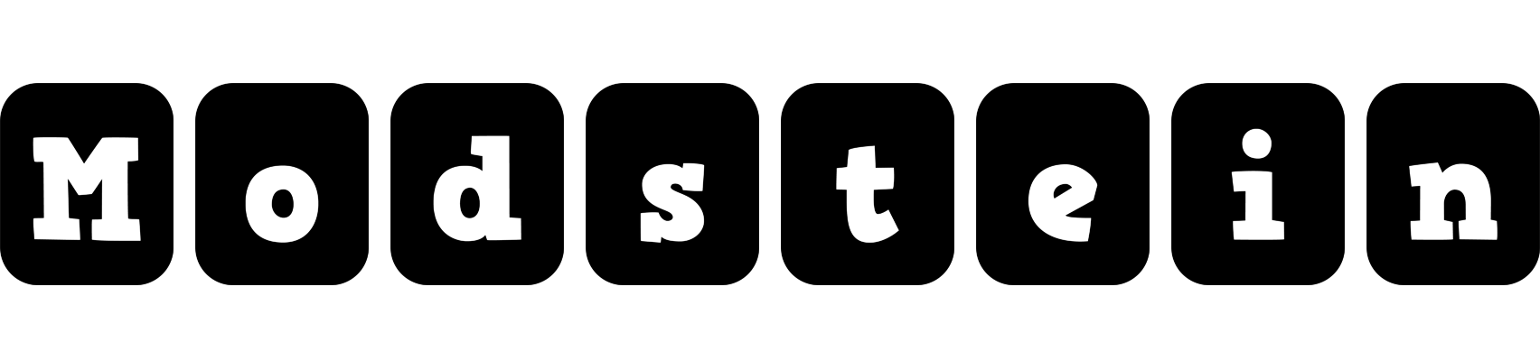 Modstein box logo