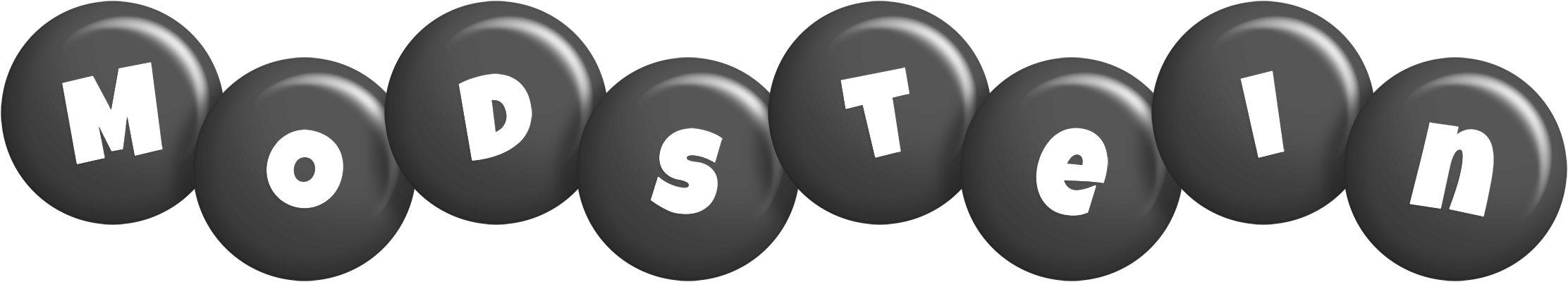 Modstein candy-black logo