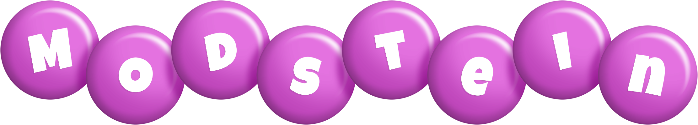 Modstein candy-purple logo